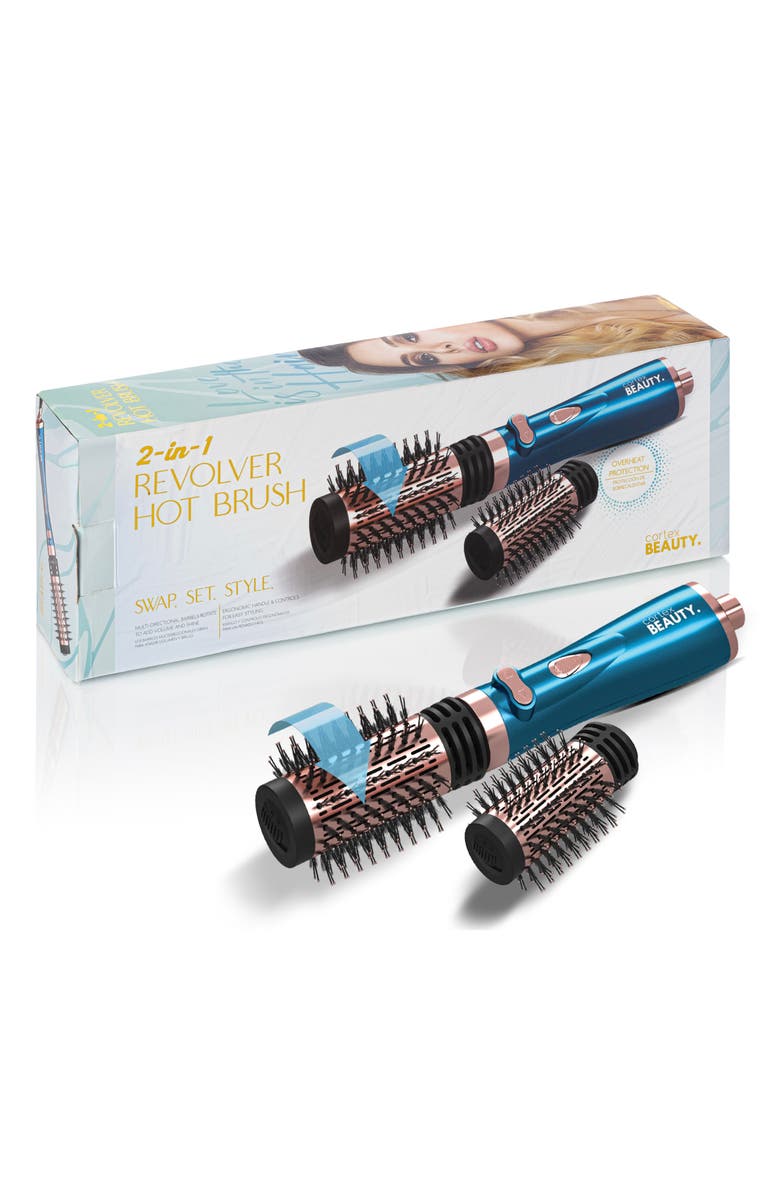 CORTEX BEAUTY 2-in-1 Revolving Hot Brush, Alternate, color, 