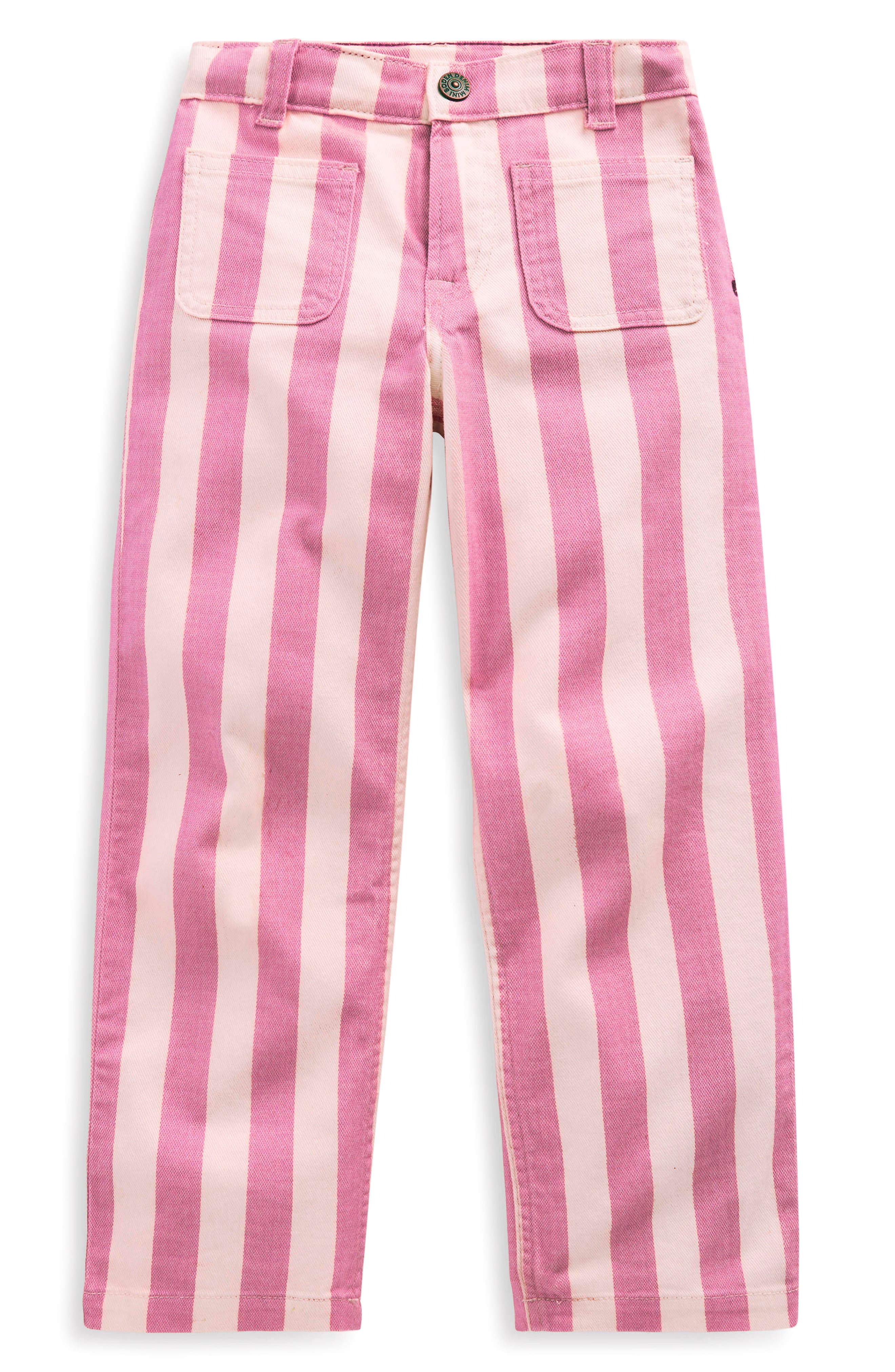 selected PINK/ IVORY STRIPE