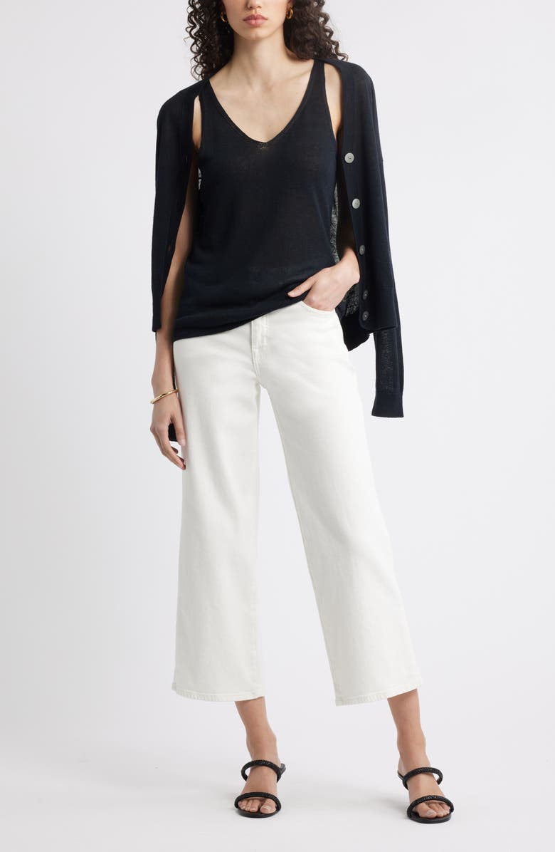 Nordstrom Double-V Line Blend Tank, Alternate, color,