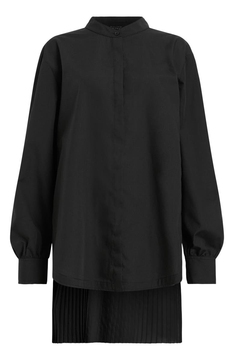 AllSaints Percy Oversize Button-Up Shirt, Alternate, color,