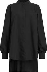 AllSaints Percy Oversize Button-Up Shirt