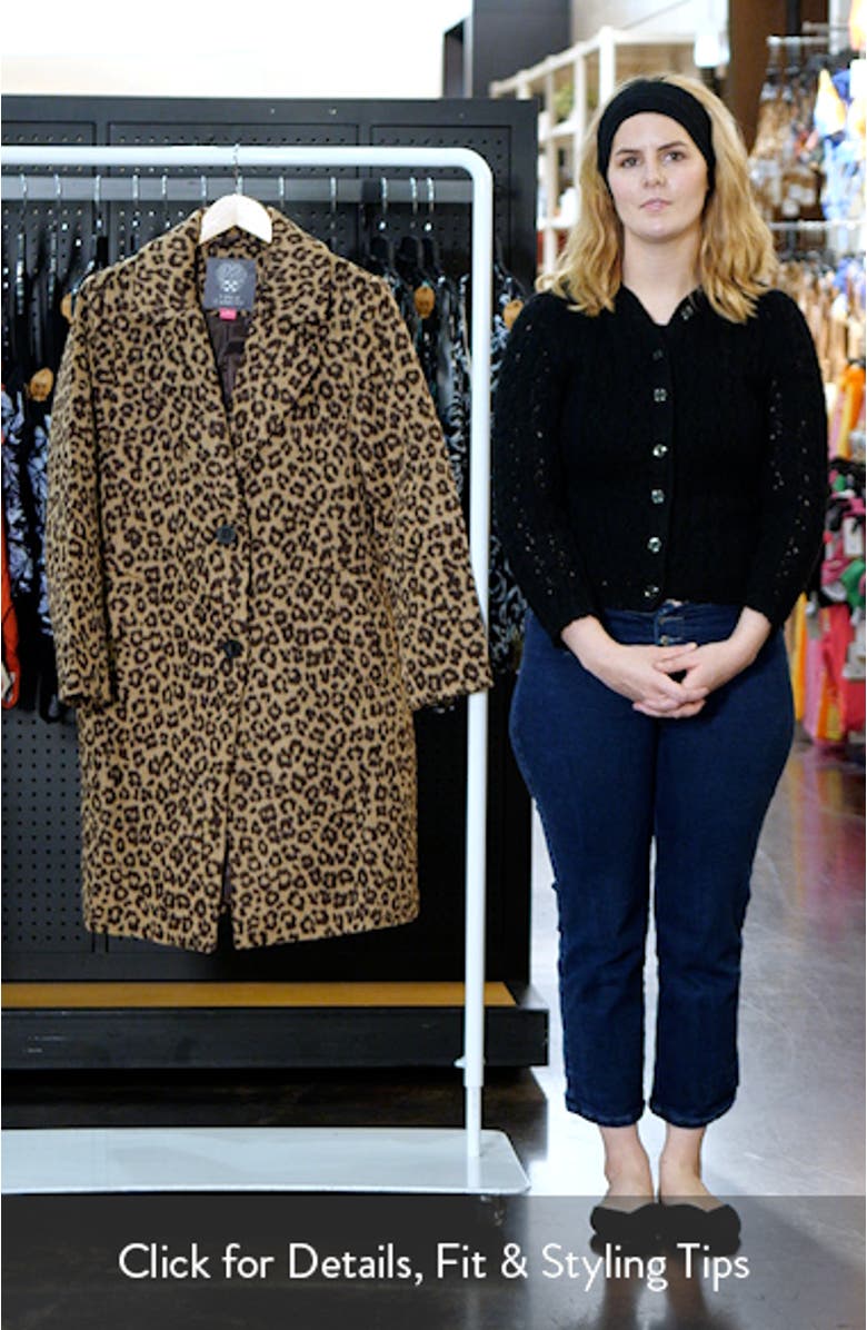 Leopard Print Coat, sales video thumbnail