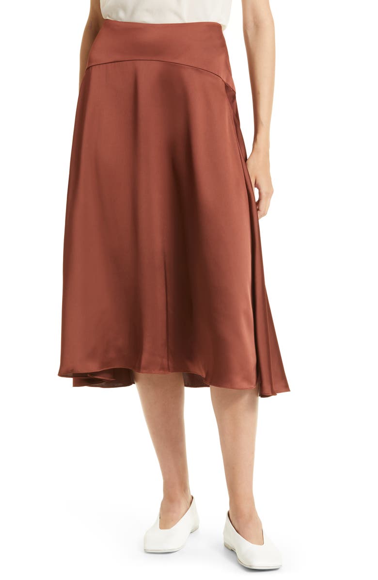 Nordstrom Signature Midi Flutter Skirt, Main, color,