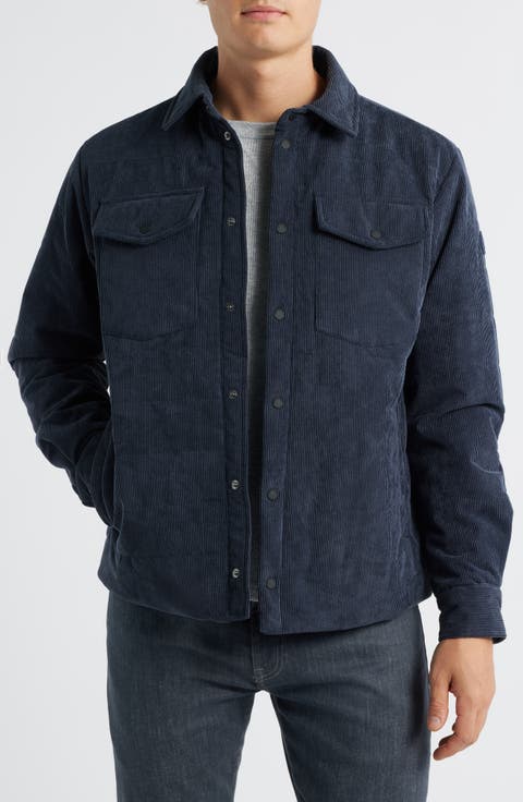 Magnus Water Repellent Corduroy Shirt Jacket