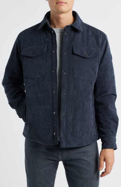 Save The Duck Magnus Water Repellent Corduroy Shirt Jacket
