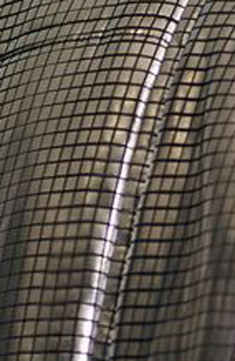 Topshop SNO Rio Faux Fur Hood Metallic Puffer Jacket, Alternate, color,