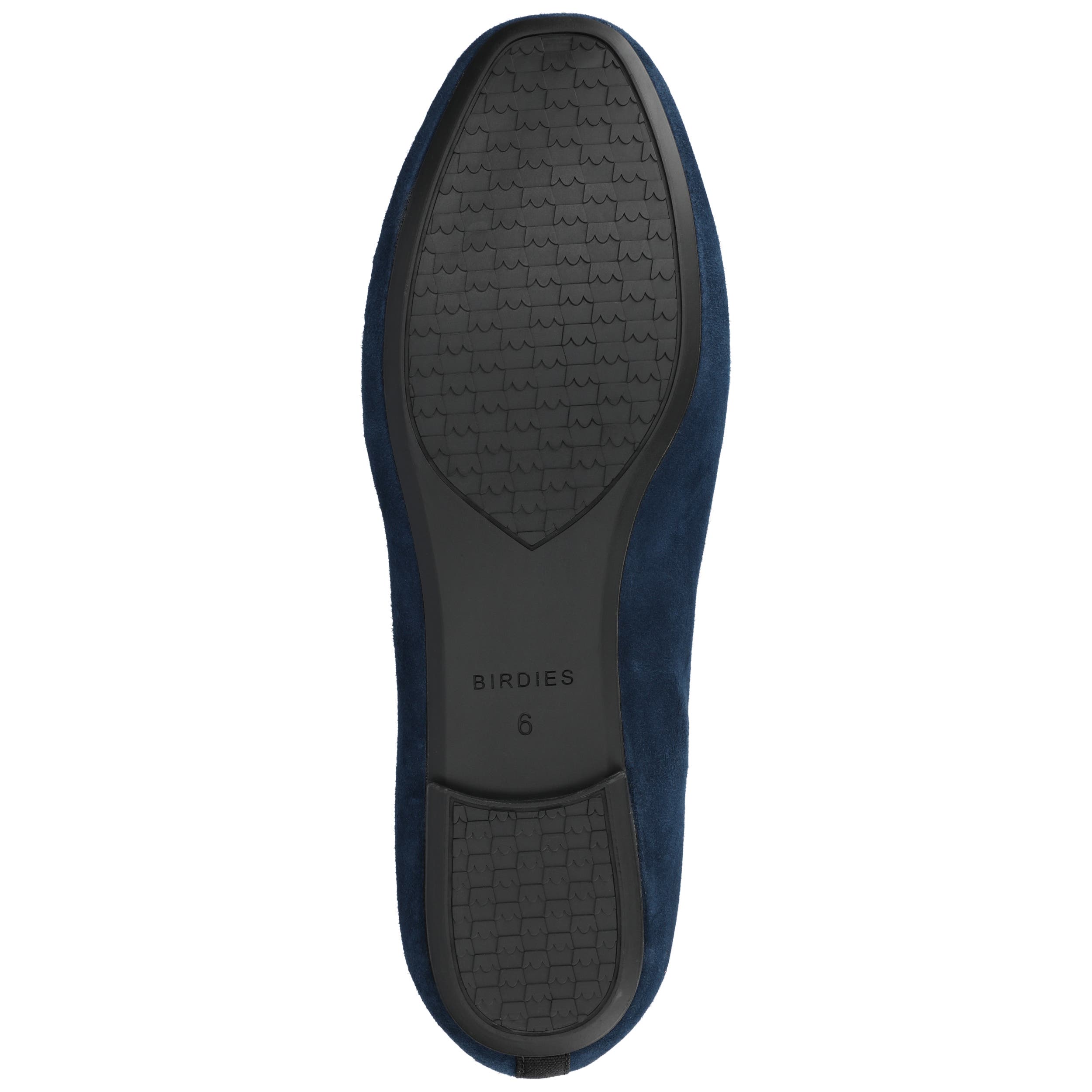 Starling Suede Flat, Alternate, color, Navy Suede
