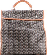 Pre-Owned Goyard Saint Leger Briefcase Backpack Coated Canvas