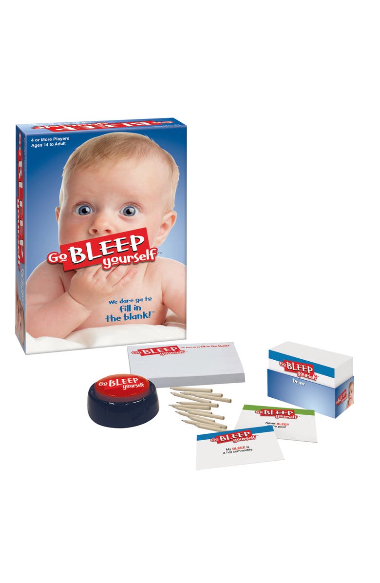 PlayMonster Go Bleep Yourself The Party Game That Dares You To Fill In The Blank, Main, color, Multicolored