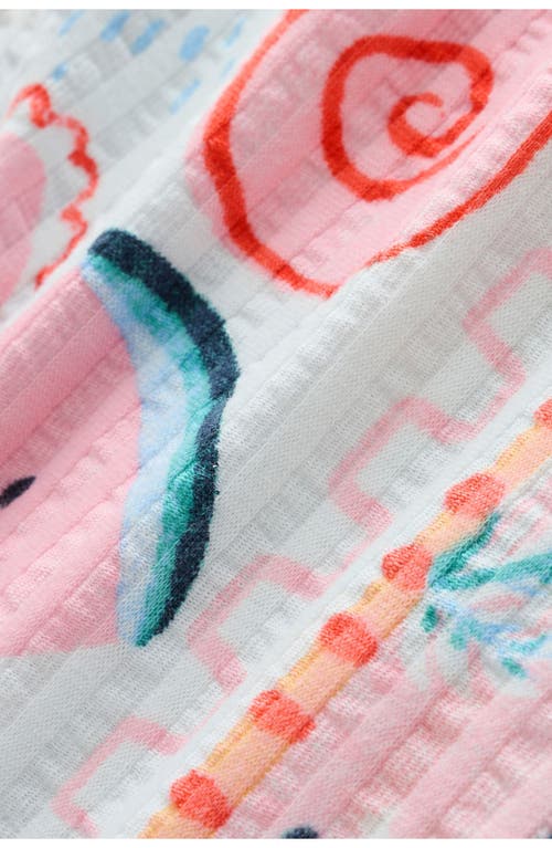 Next Kids' Fruit Print Button-up Shirt & Shorts Set In Multi