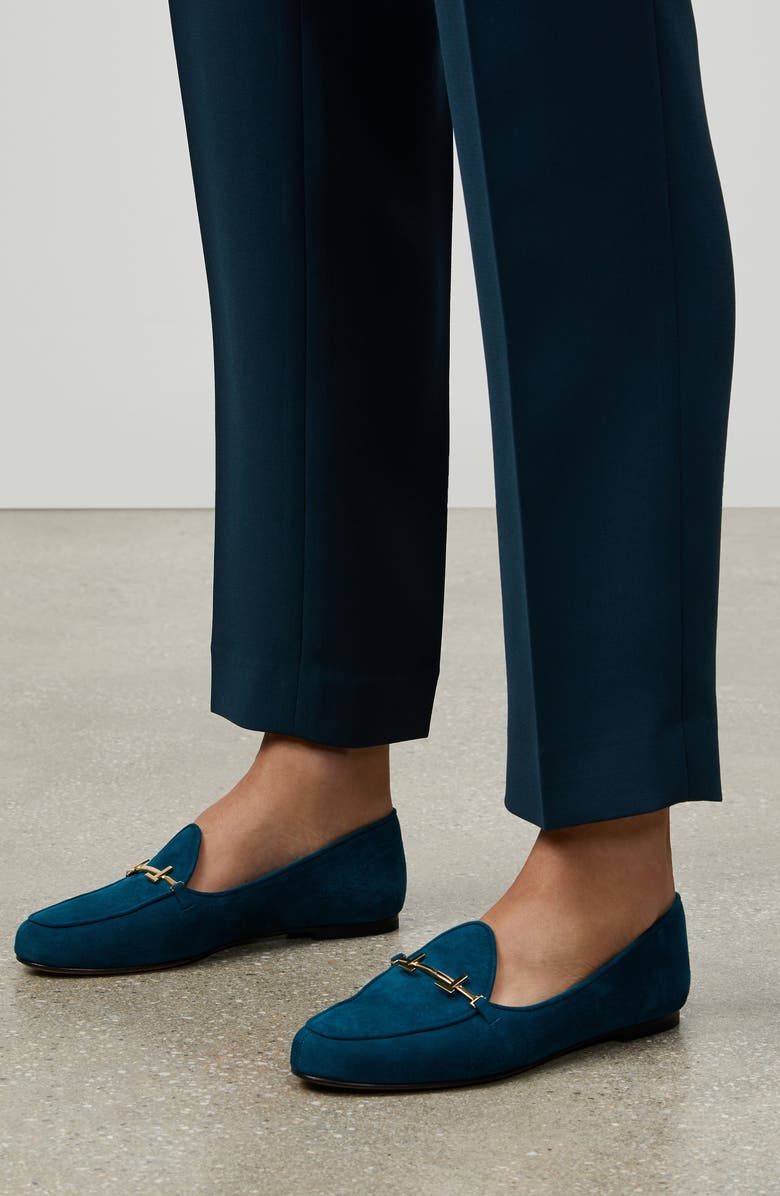 Lafayette 148 New York Lafyette 148 New York Gigi Suede Loafer, Alternate, color,