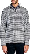 Brooklyn Brigade Houndstooth Printed Shirt Jacket
