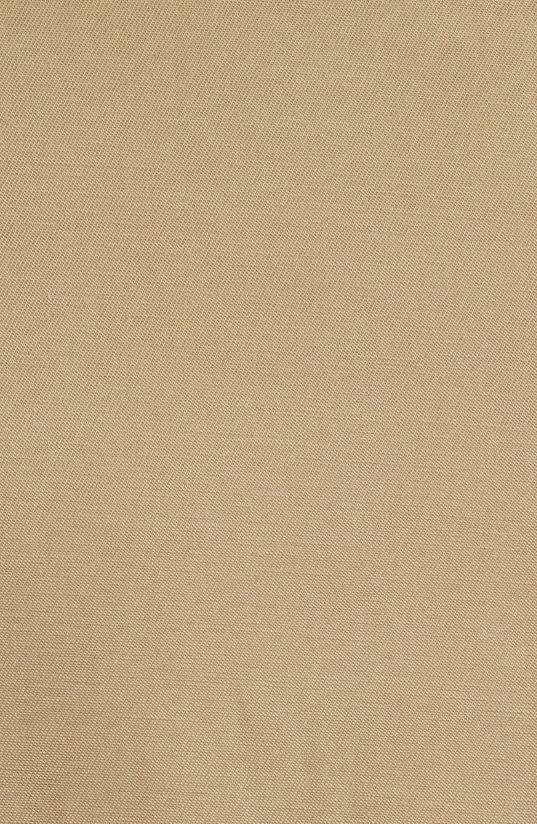 Via Spiga Water Resistant Cotton Blend Trench Coat, Alternate, color, Birch Tan