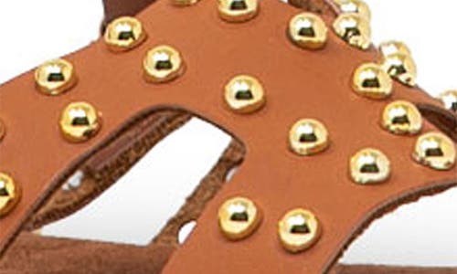 CHASE & CHLOE CHASE AND CHLOE KHARI STUDDED SLIDE SANDAL 