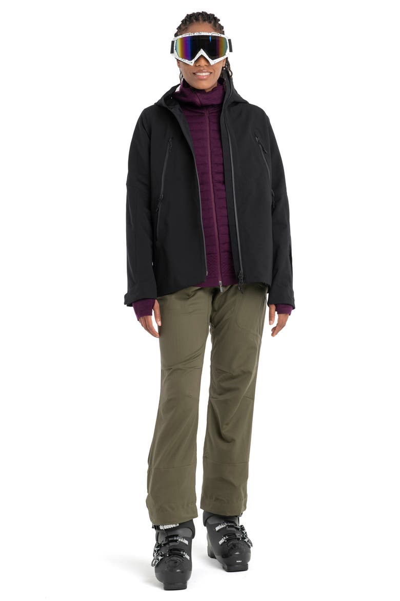 ZoneKnit Wool Blend Zip Hoodie, Alternate, color, NIGHTSHADE