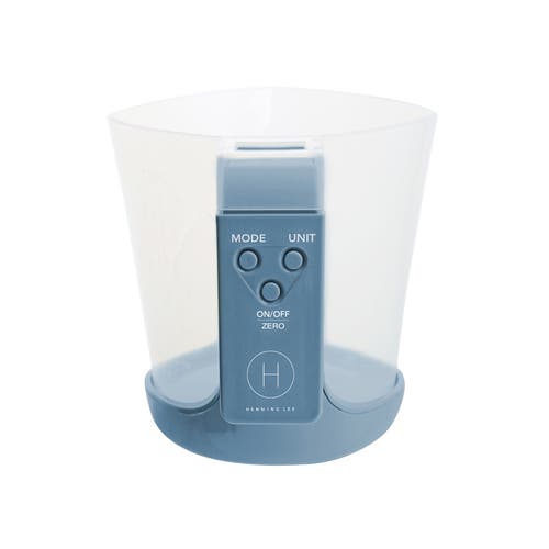 Henning Lee Digital 4 Cup Measuring Cup And Scale In Blue