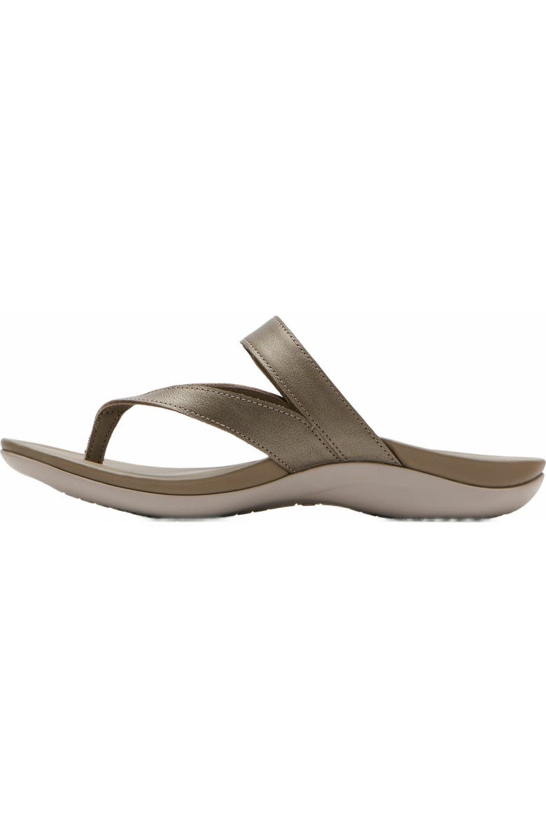 ABEO Oasis Thong Sandal, Alternate, color, Fossil - Regular