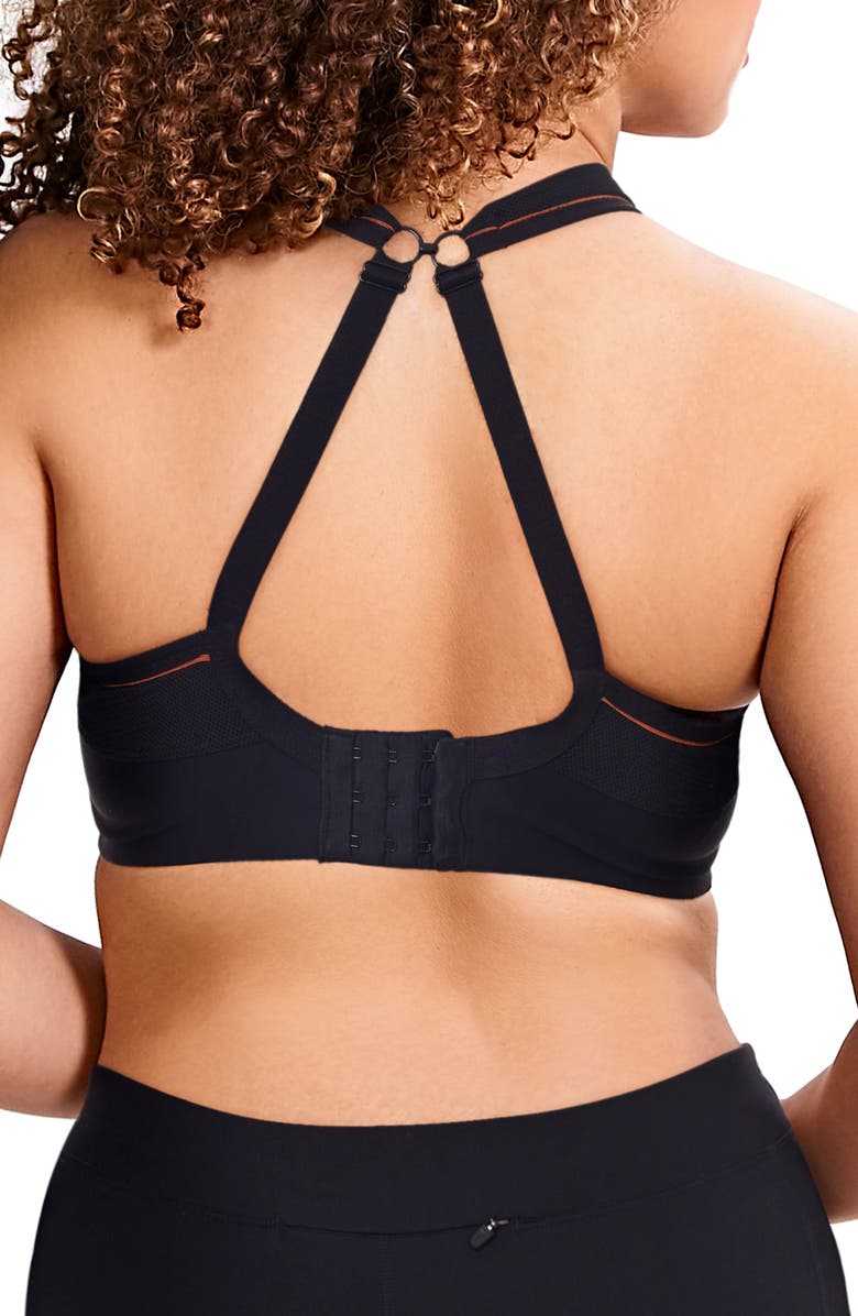 Panache Sculptresse Sports Bra, Alternate, color, Black