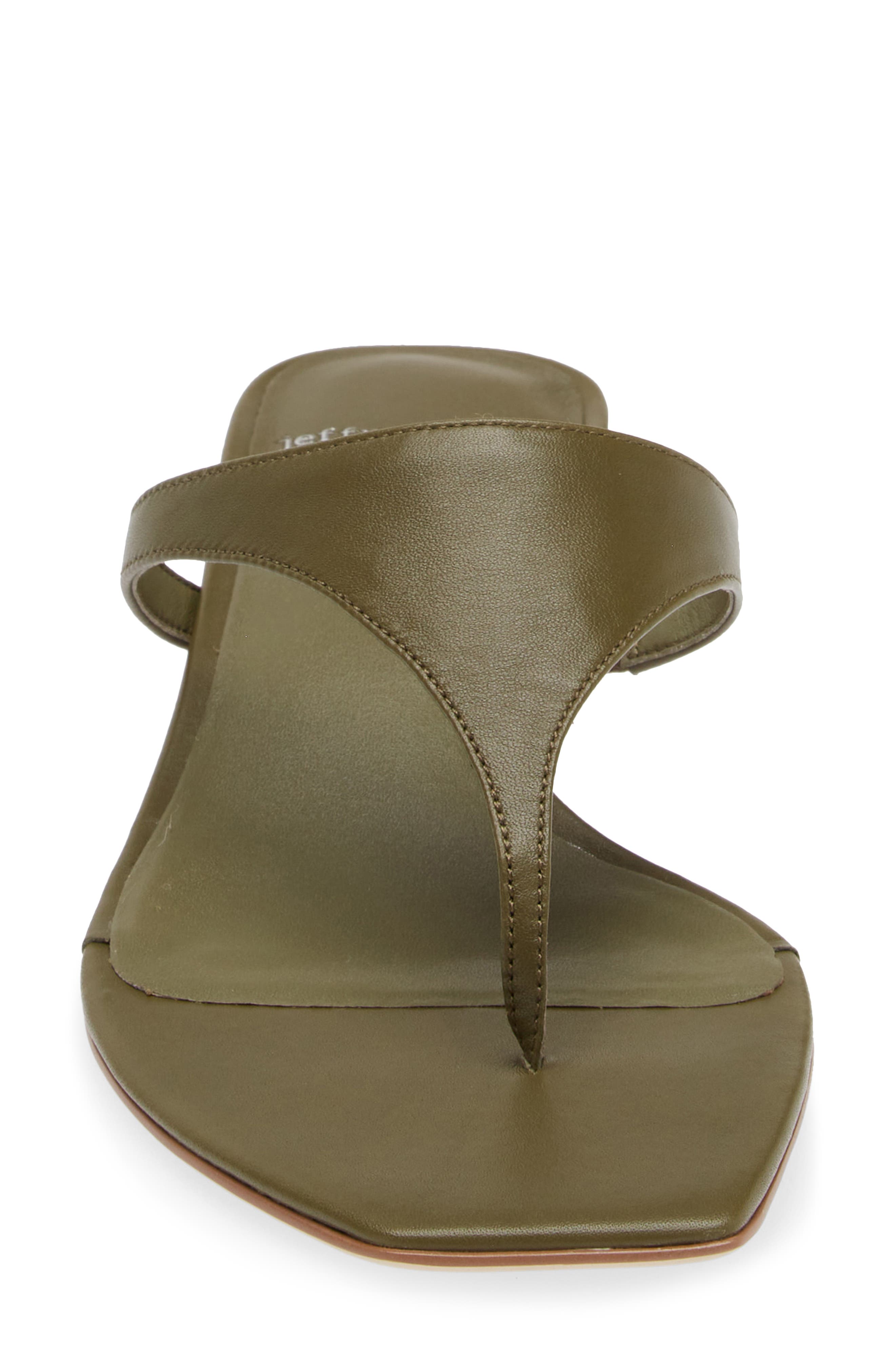 Glenda Flip Flop, Alternate, color, GREEN TAN STACK