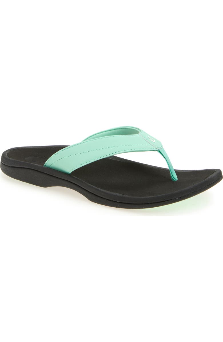 OluKai Ohana Flip Flop, Main, color, Paradise / Black