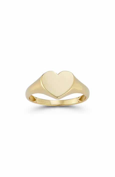 Ember Fine Jewelry Heart Signet Ring