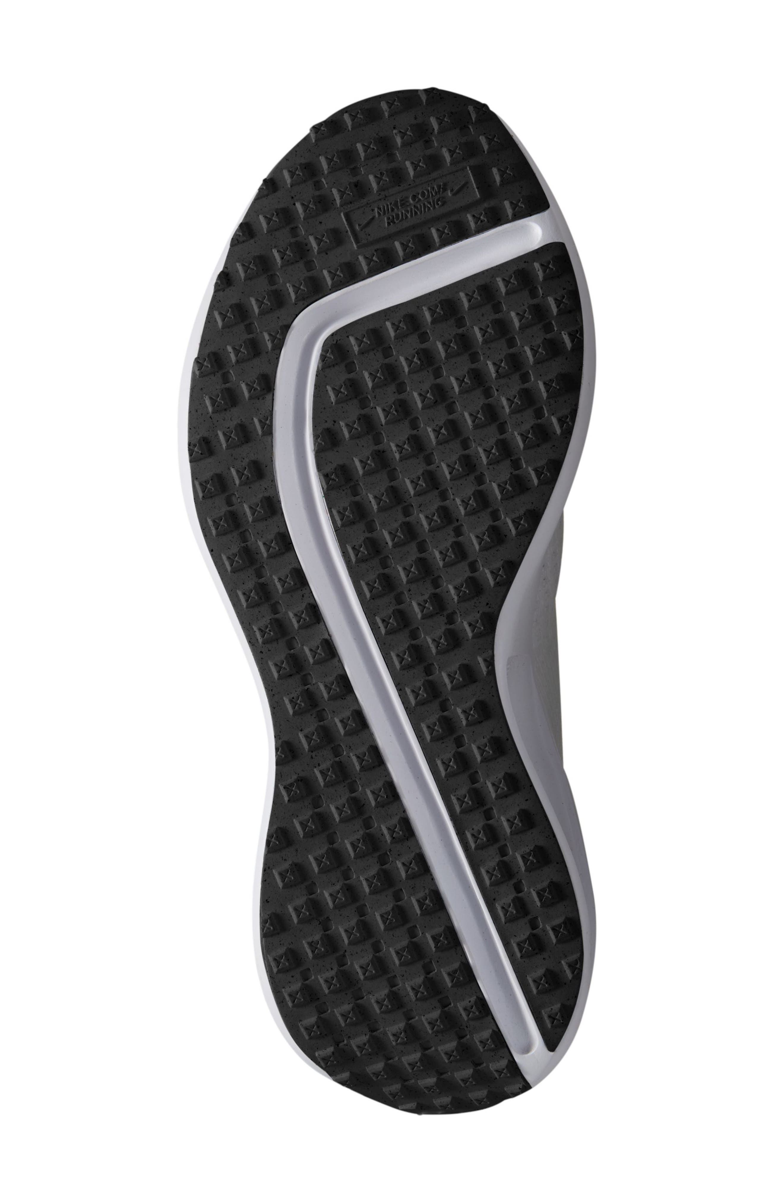 Nike Interact Run EasyOn Running Sneaker, Alternate, color, White/ Black/ White