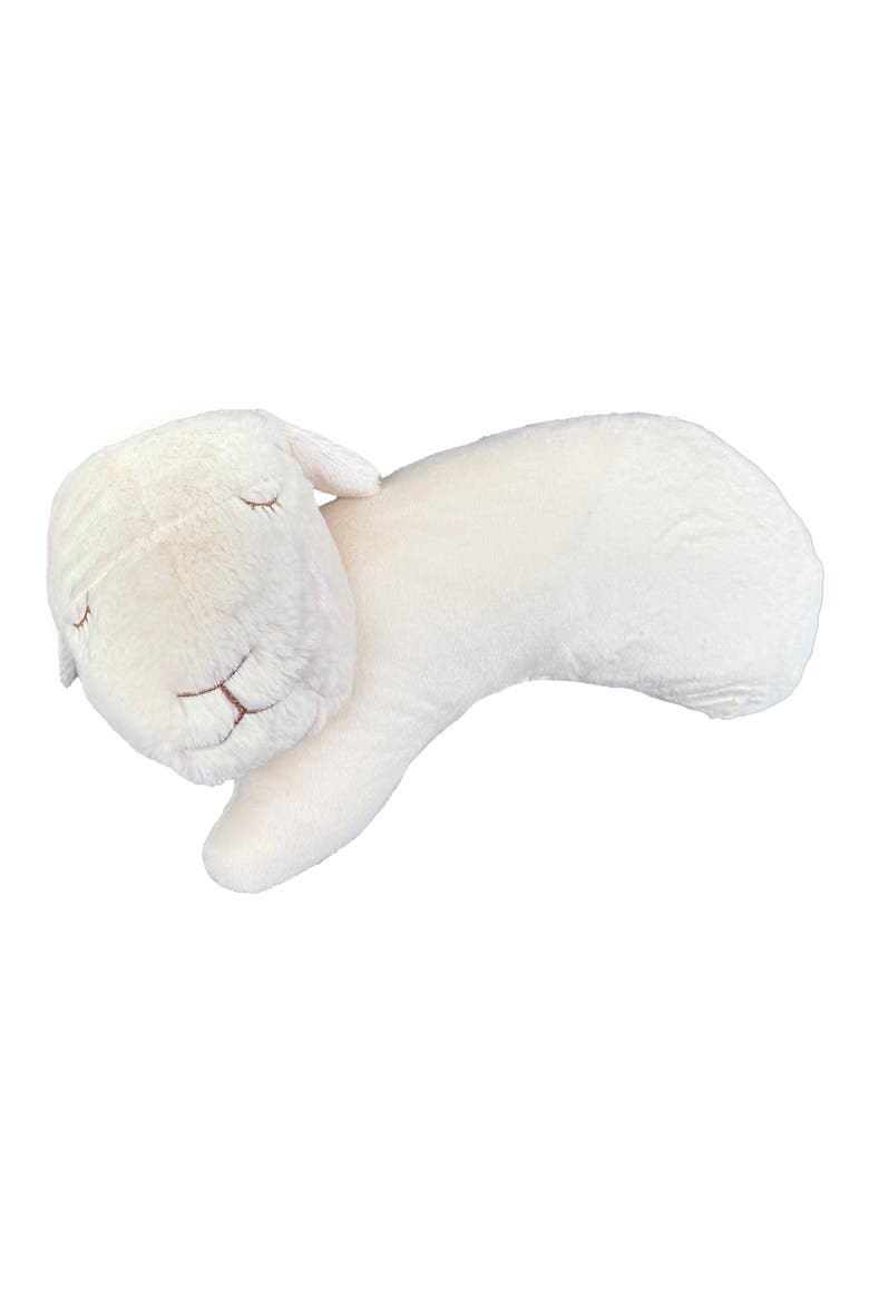 Kids' Lamb Sleeping Neck Pillow, Main, color, WHITE