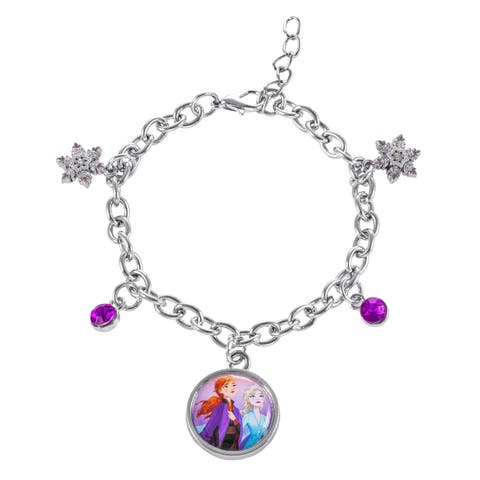 Frozen Charm Bracelet Charm Bracelet with Frozen Charms , 6.5 inches