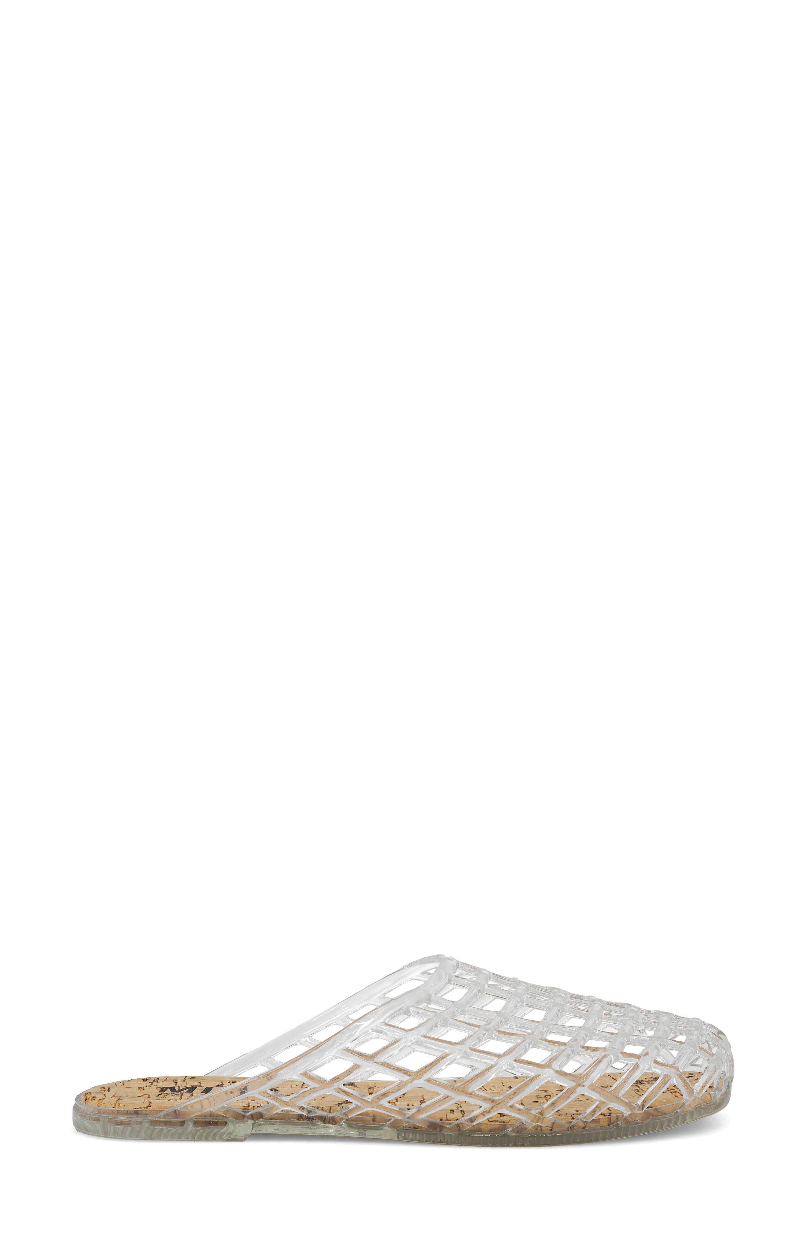 Darby Jelly Mule, Alternate, color, CLEAR