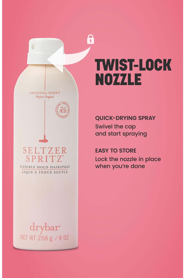 Seltzer Spritz Flexible Hold Hairspray, Alternate, color, NO COLOR