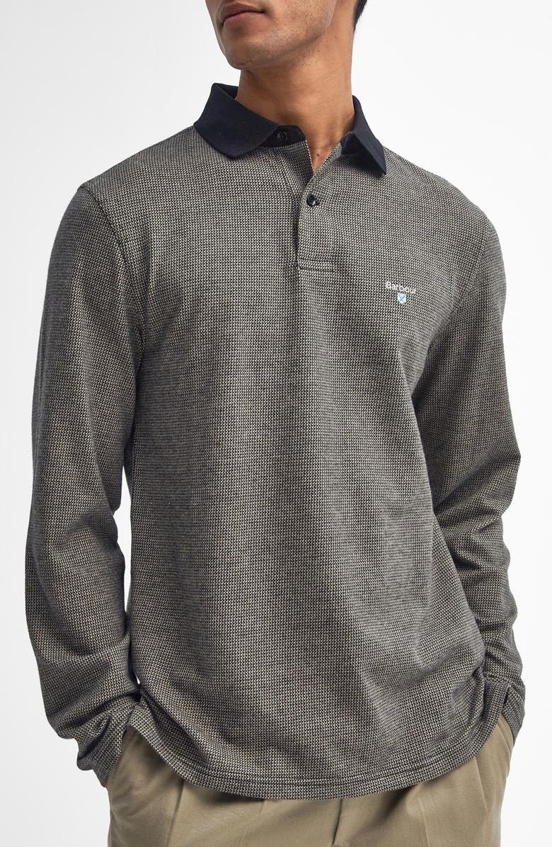 Barbour Walkford Long Sleeve Polo, Main, color, 