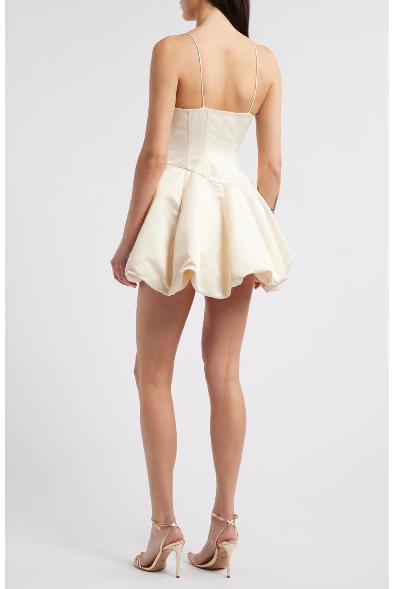 Jake Satin Minidress, Alternate, color, CHAMPAGNE