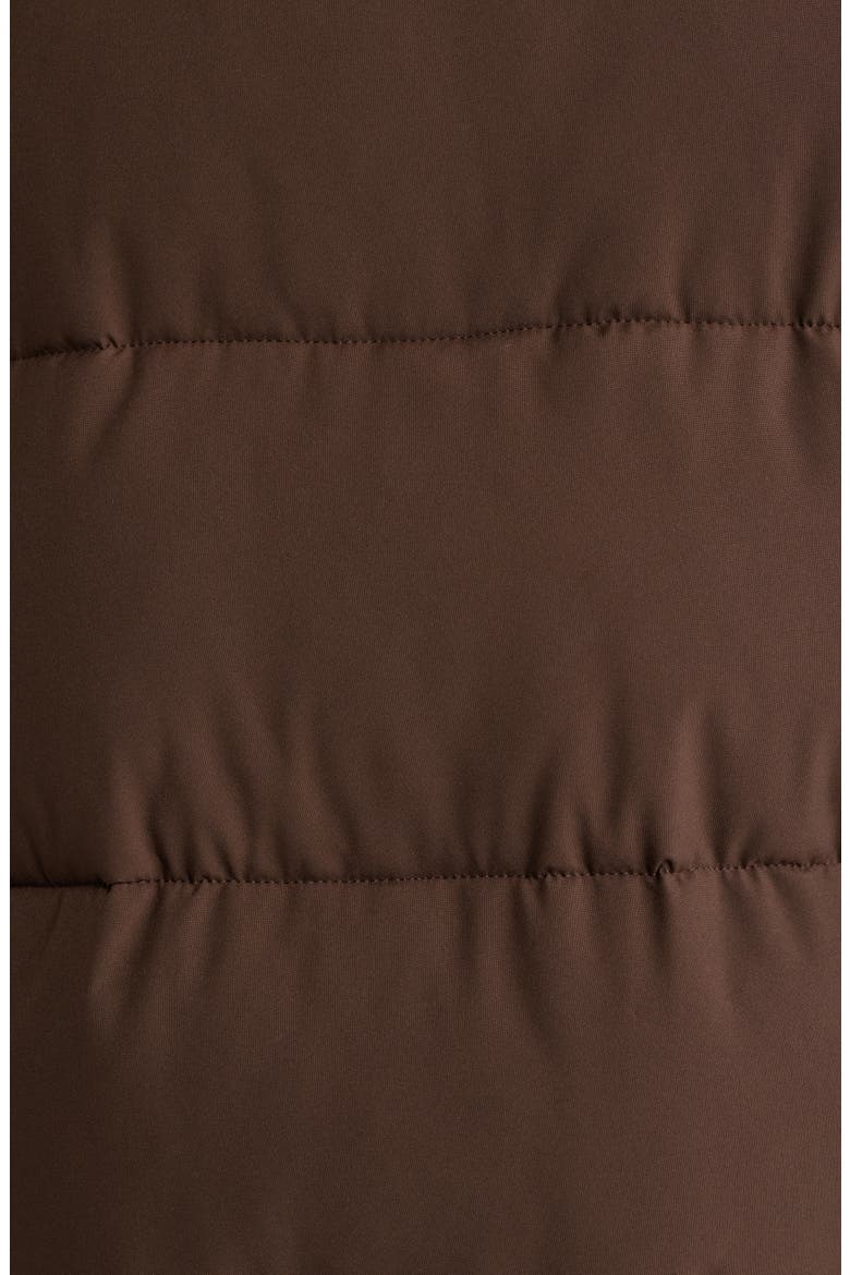 Long Puffer Coat, Alternate, color, ESPRESSO