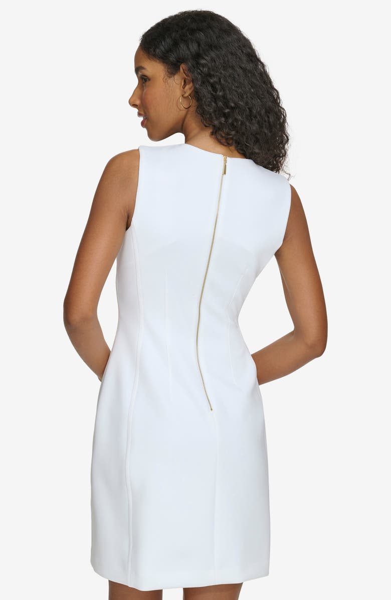 Calvin Klein Fit & Flare Scuba Minindress, Alternate, color, 