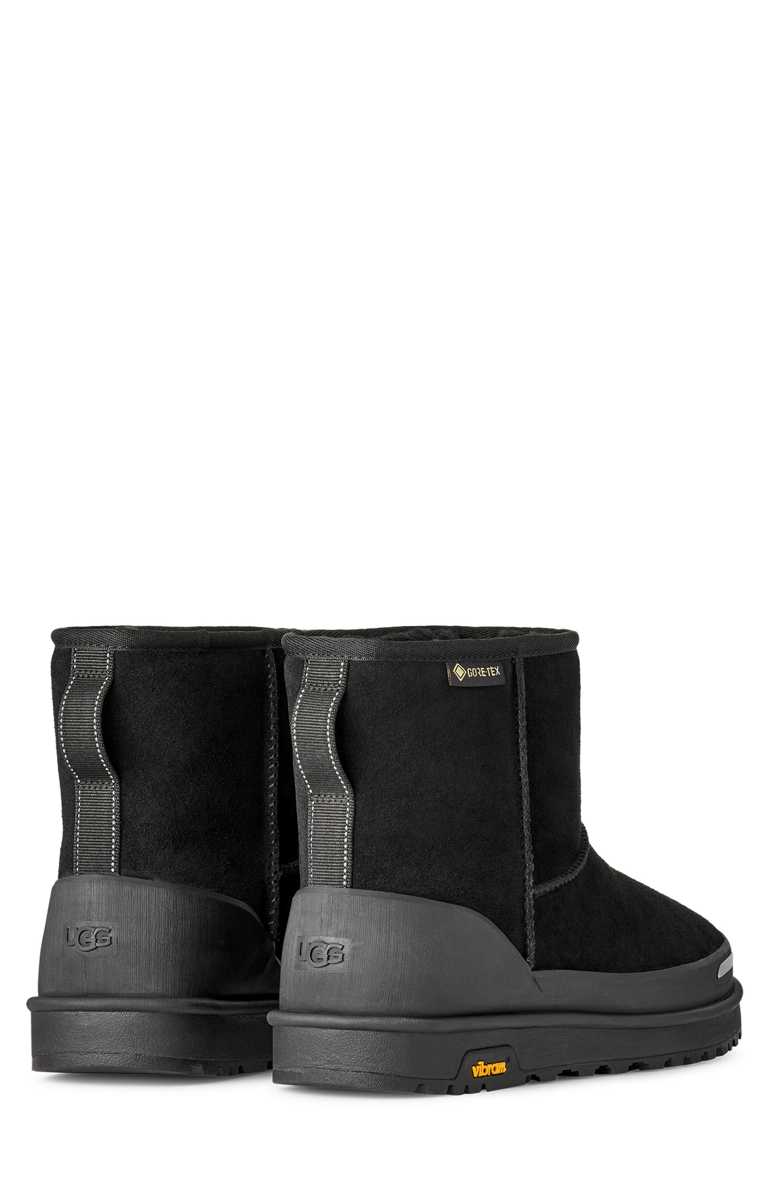 Classic Mini GTX Waterproof Boot, Alternate, color, BLACK