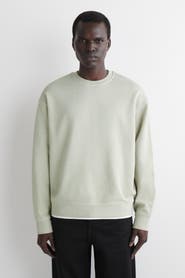 COS Washed-Cotton Sweatshirt