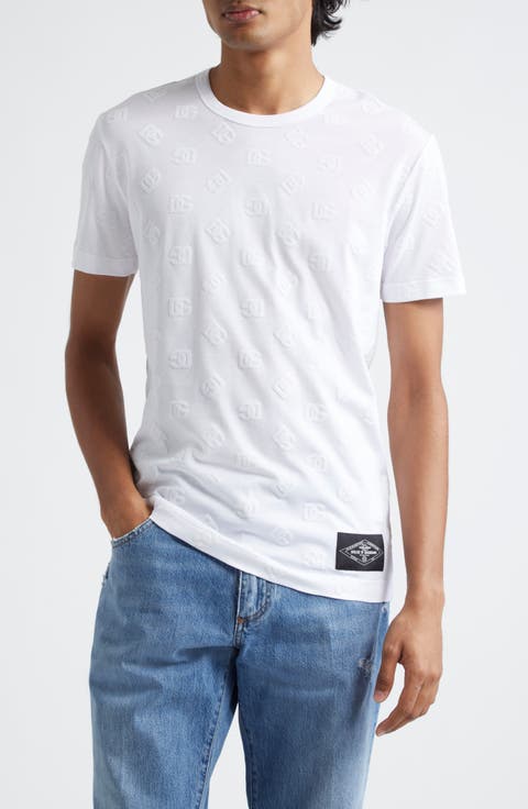 Re-Edition Flocked Logo Cotton T-Shirt