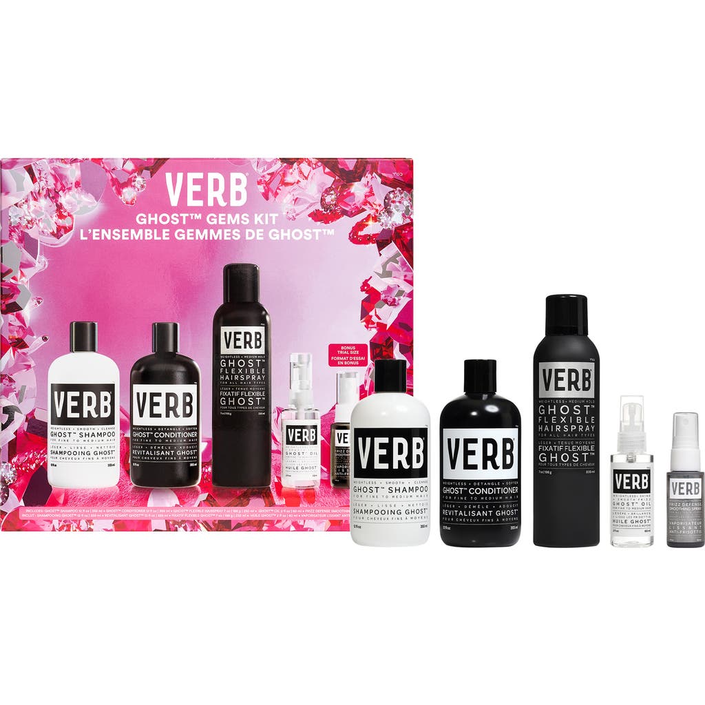 Verb Ghost™ Gems Holiday Kit $93 Value In Transparent