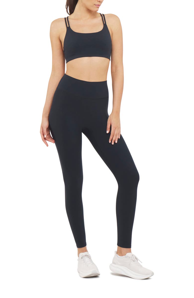 SPANX<sup>®</sup> SPANXsmooth<sup>™</sup> OnForm Low Impact Sports Bra, Alternate, color, Very Black