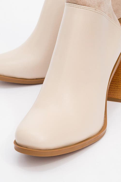 Prologue Shoes Ropa Block Heel Zip Boot In Multi