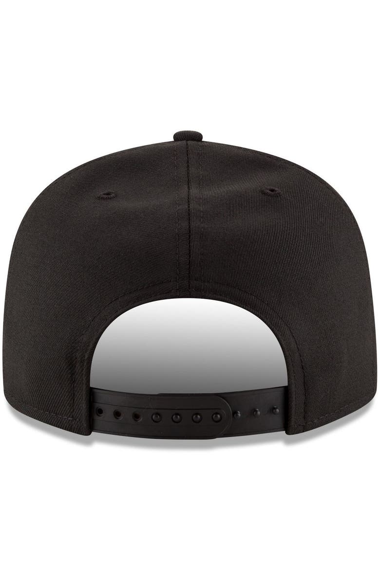 New Era Men's New Era Black Detroit Lions B-Dub 9FIFTY Adjustable Hat, Main, color, 