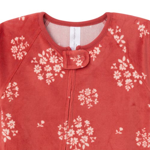 Modern Moments™ By Gerber Blanket Sleeper In Red Bouquet