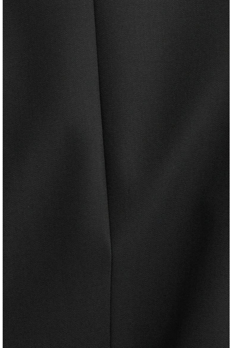 Janeva Virgin Wool One-Button Blazer, Alternate, color, BLACK