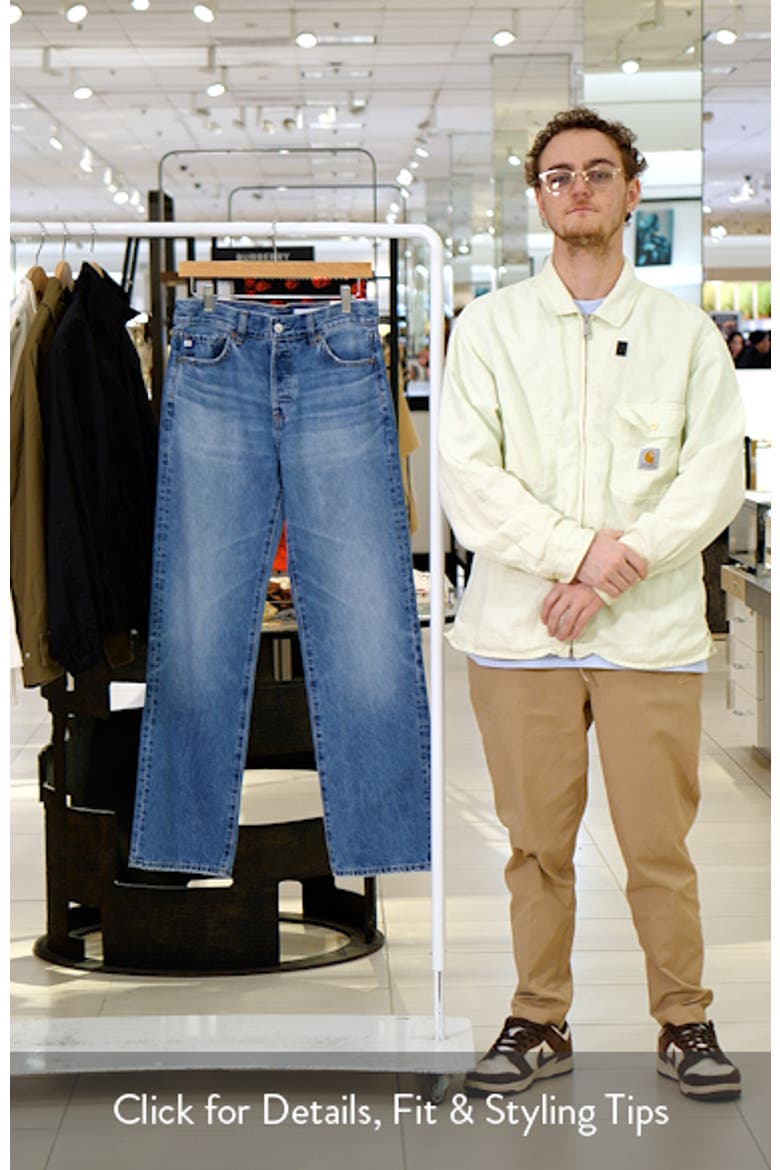Sydney High Waist Relaxed Straight Leg Jeans video