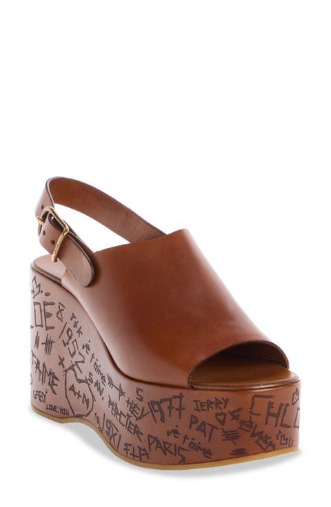 Maxime Platform Slingback Sandal (Women)