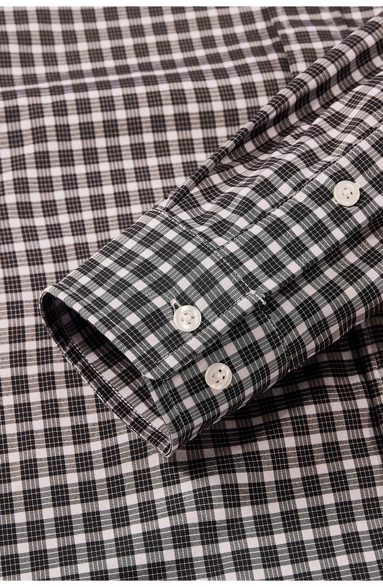 Regent Row Men's Big and Tall Long Sleeve Stanton Shirt, Tailored Fit, Performance Fabric & Ventilated Armholes, Alternate, color, 