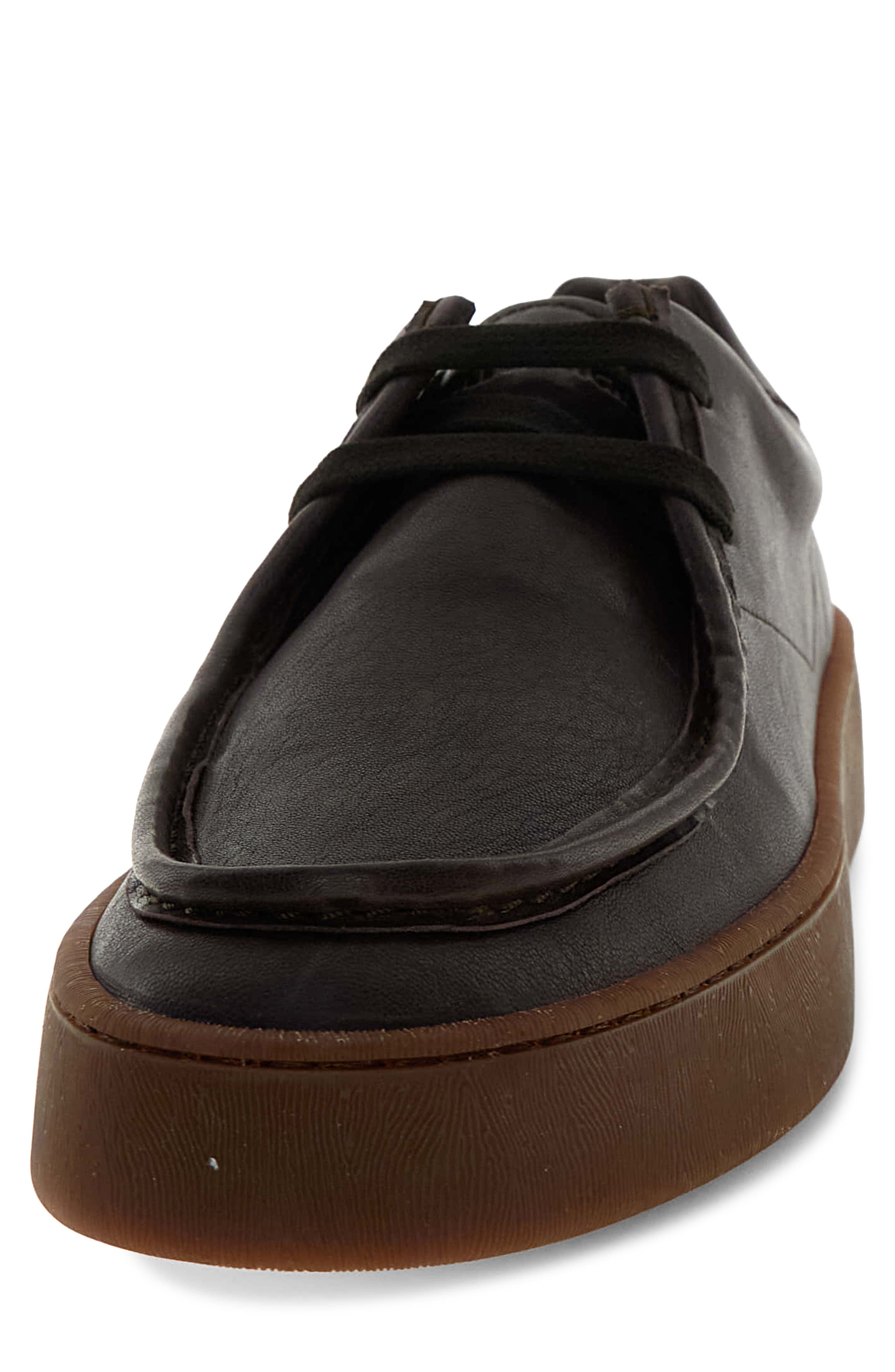Mind Leather Moc Toe Shoe, Alternate, color, OXFORD