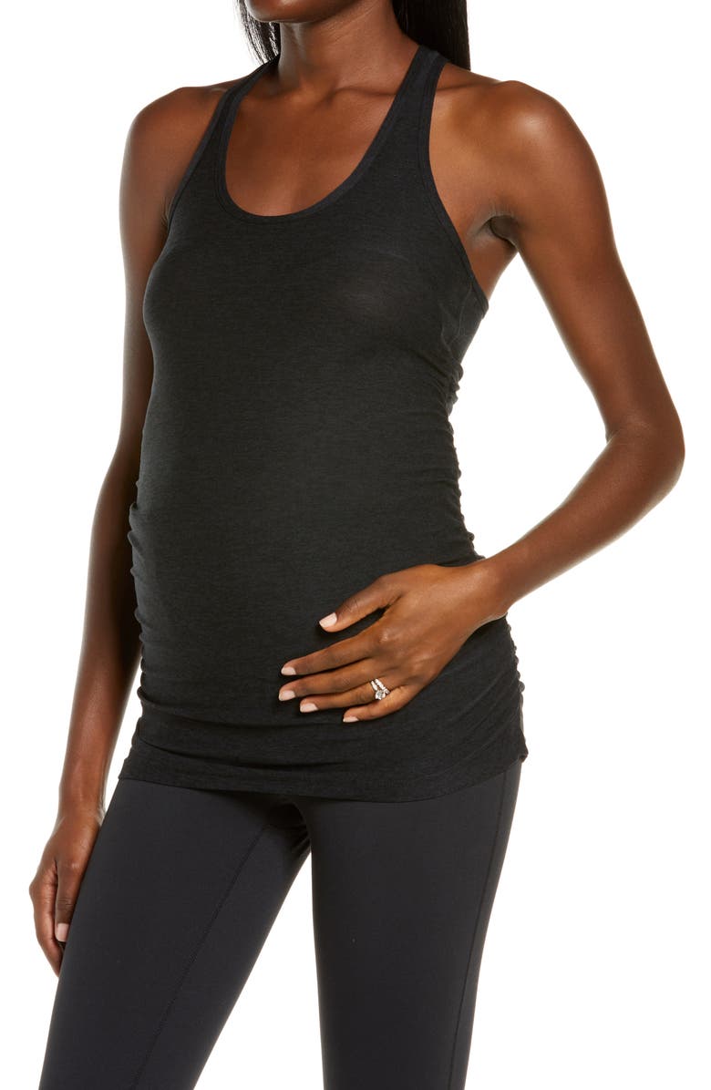 Beyond Yoga Racerback Maternity Tank, Main, color,