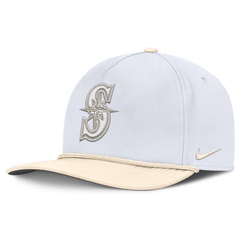 Men's Nike  White/Cream Seattle Mariners Pro Performance Snapback Hat