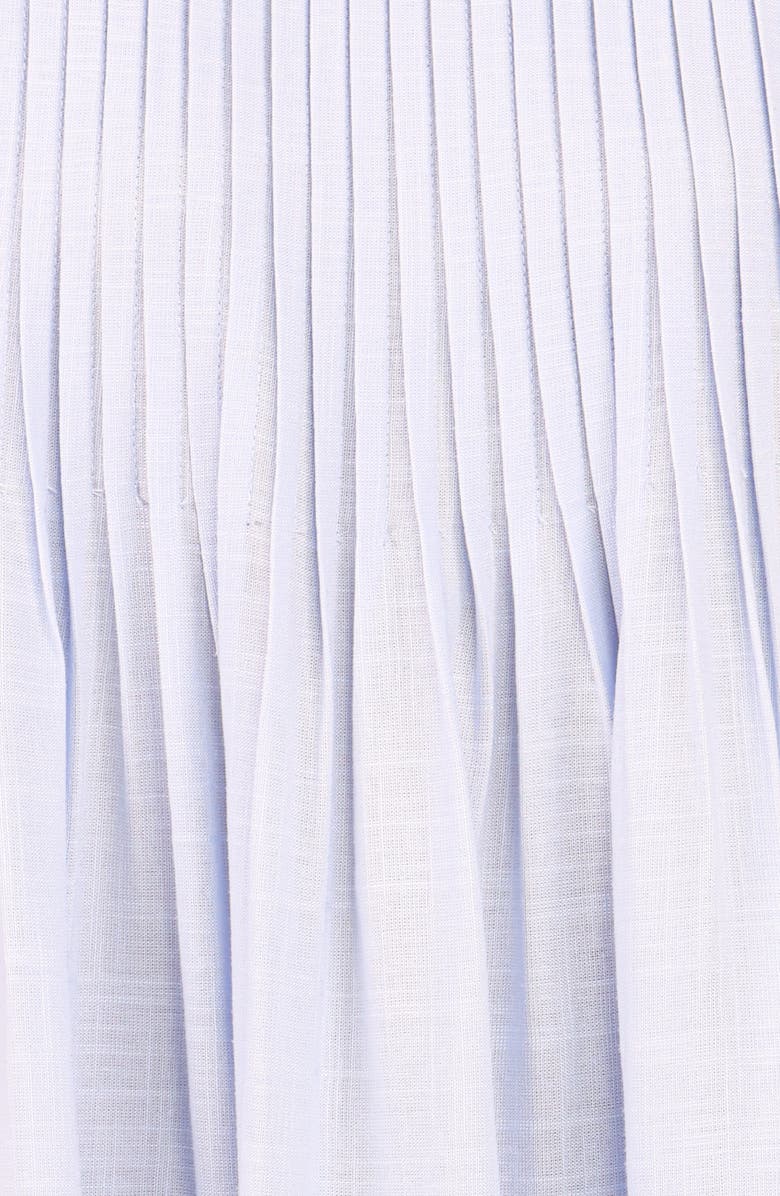 Petal & Pup Daniela Pintuck Minidress, Alternate, color, Blue